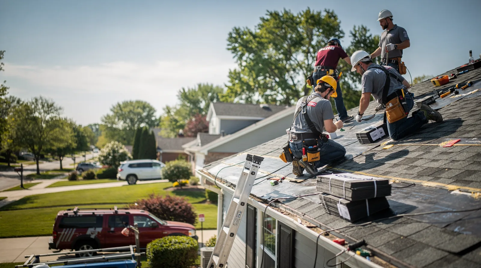 Roof Repair in Lac Du Flambeau, WI around you